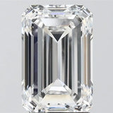 3.02ct Emerald Lab Grown Diamond (Colour E, Clarity VVS1, IGI Certified)