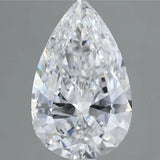 2.40ct Pear Natural Diamond (Colour D, Clarity VS1, Cut EX, GIA Certified)