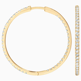 Medium Hoop Diamond Earrings