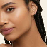 Pavé Diamond Huggie Earrings