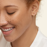 Pavé Diamond Huggie Earrings