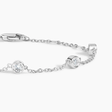 Five Diamond Bezel Bracelet (1/2 ct. tw.)