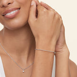 6.5 In. Diamond Bangle Bracelet (3/8 ct. tw.)