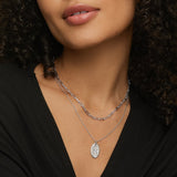 Large 16 In. Paperclip Chain Necklace