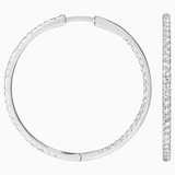 Medium Hoop Diamond Earrings
