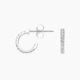 Pavé Diamond Huggie Earrings