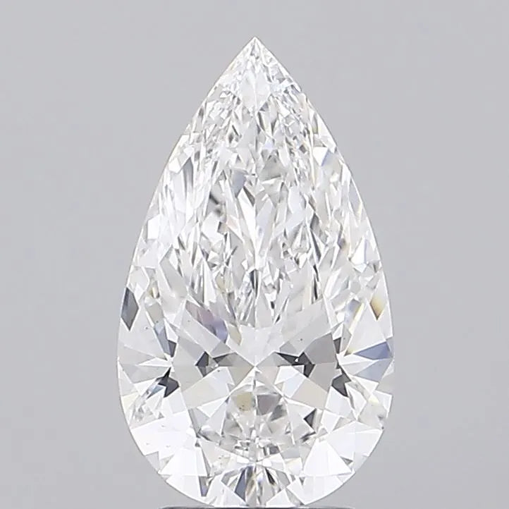 3.02ct Pear Lab Grown Diamond (Colour E, Clarity VS2, IGI Certified)