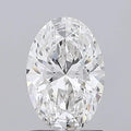 1.12ct Oval Lab Grown Diamond (Colour F, Clarity VS1, IGI Certified)
