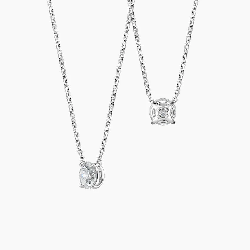 Solitaire Lab Diamond Pendant (1/2 ct. tw.)