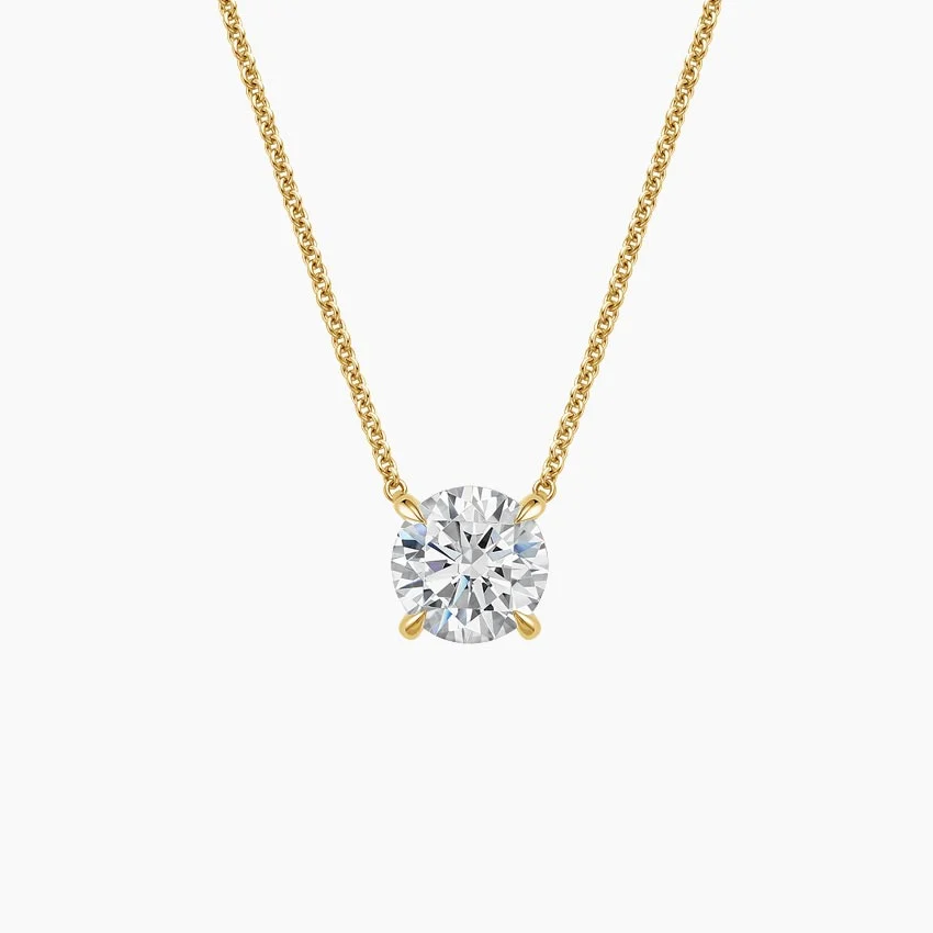 Solitaire Lab Diamond Pendant (2 ct. tw.)