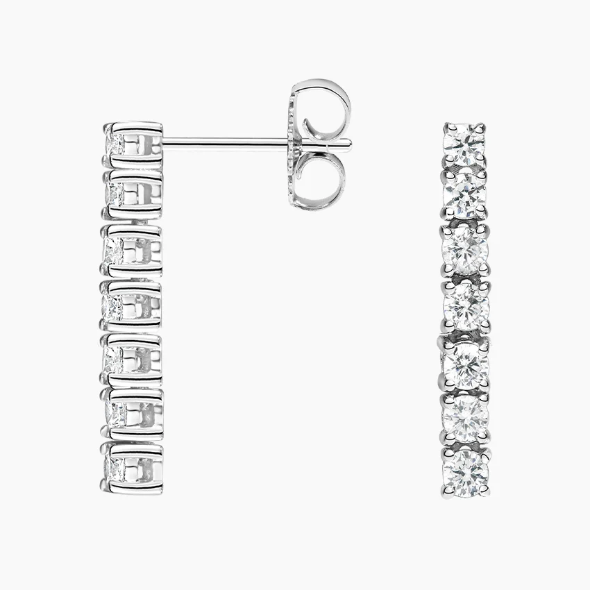 Tennis Diamond Earrings