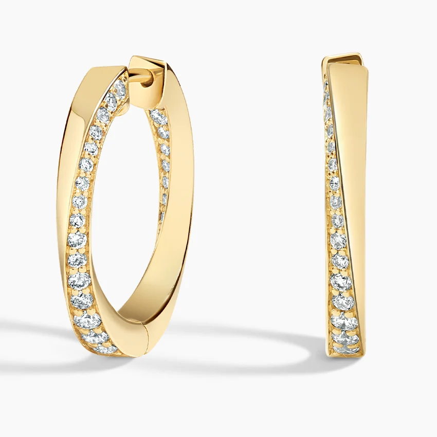 Spira Diamond Hoop Earrings (1/2 ct. tw.)