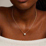 Solitaire Lab Diamond Pendant (2 ct. tw.)